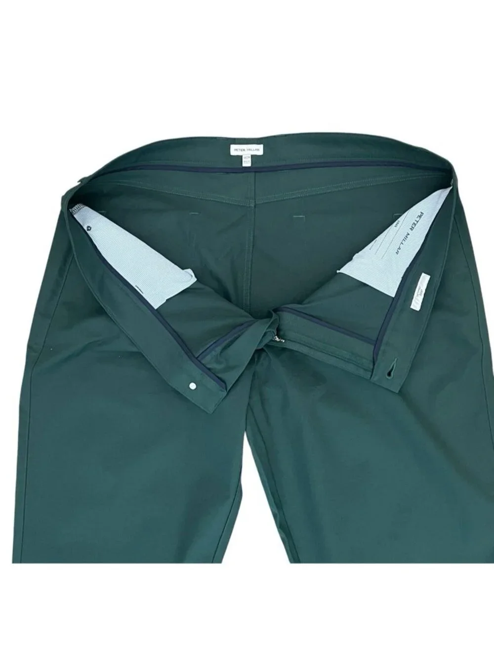 Peter Millar Crown Sport EB66 Performance 5 Pocket Green Men's 44 x 34 NWT